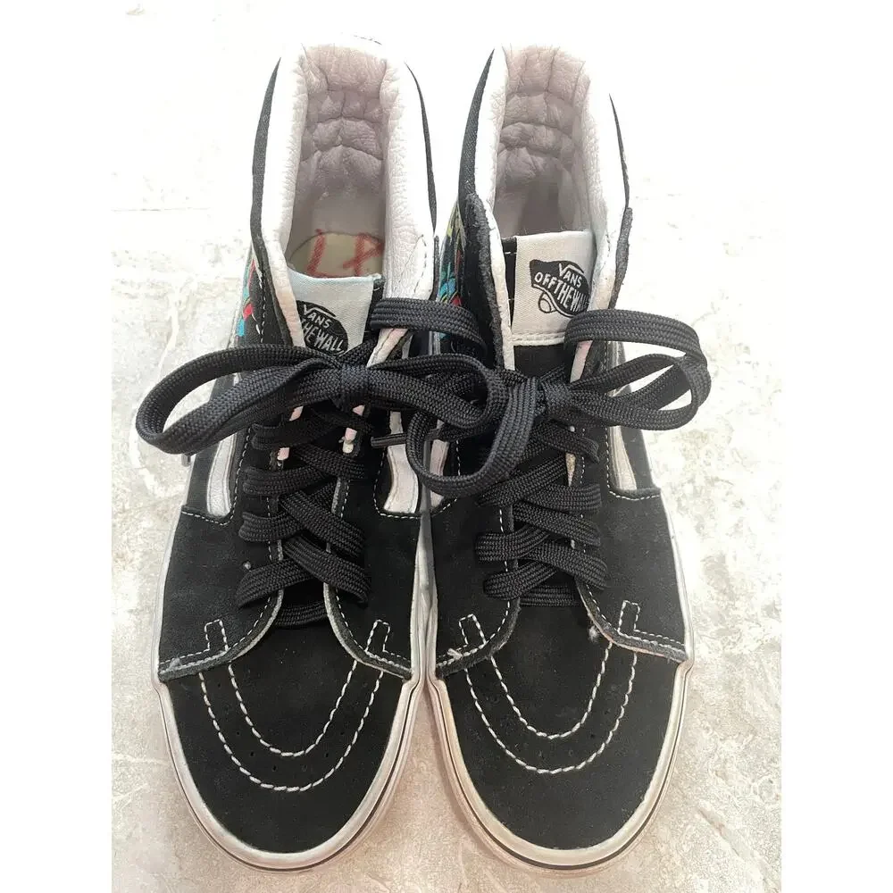 Vans Project X Better Day SK8-Hi Skate Shoes Mens 4.5 Womens 6 Black White